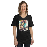 Guitar Speaks, I Listen Unisex Short Sleeve V-Neck T-Shirt - Beyond T-shirts